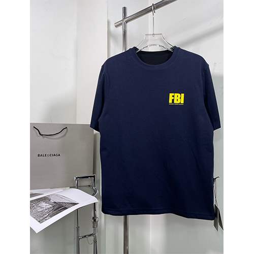 【バレンシアガ】両面 メンズ レディース 半袖Tシャツ 