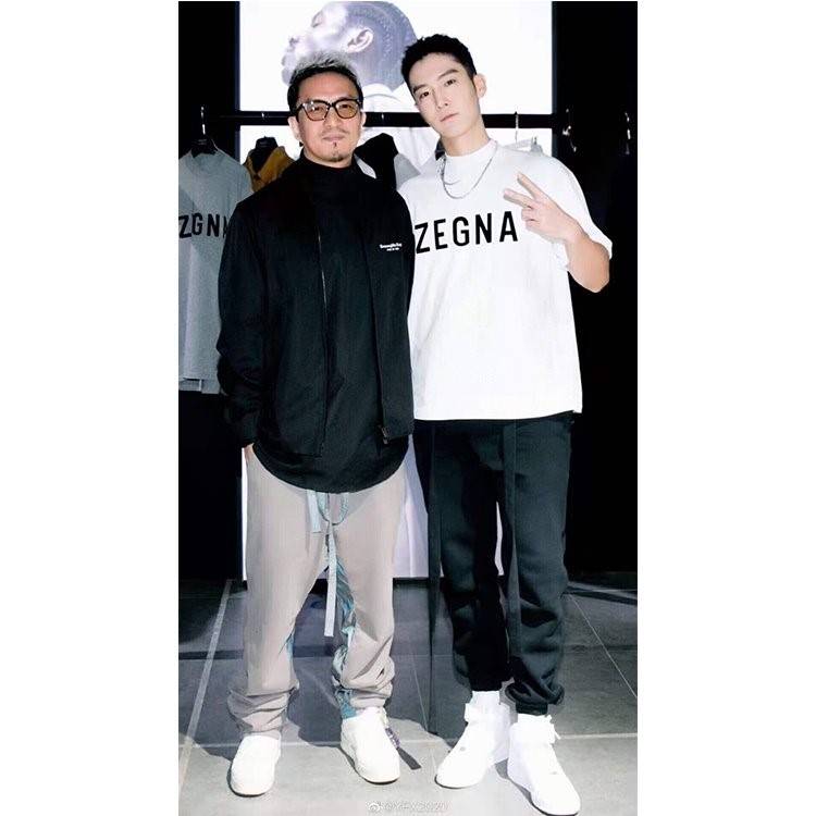 【フィアオブゴッド】×【ZEGNA】メンズ レディース 半袖Tシャツ  