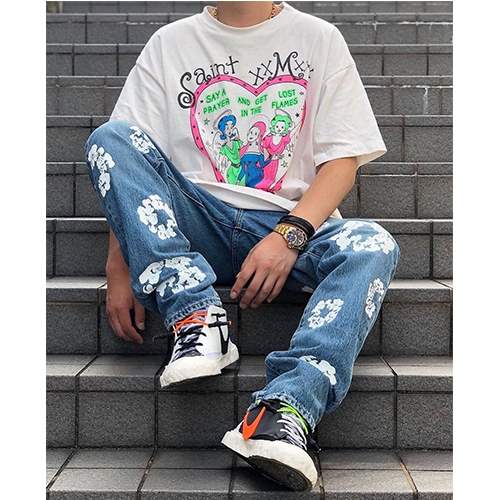 セント マイケル コピーメンズ レディース 半袖Tシャツ