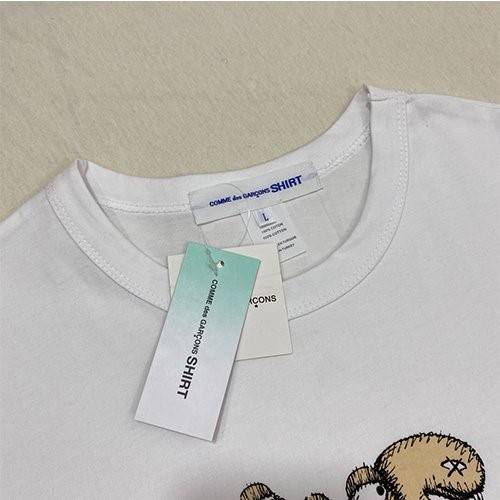 【コムデギャルソン】×【KAWS】メンズ レディース 半袖Tシャツ  