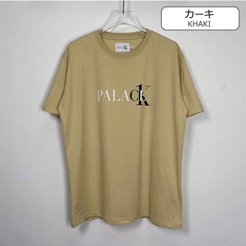 【PALACE】×【CK】メンズ レディース 半袖Tシャツ 