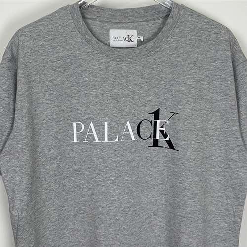 【PALACE】×【CK】メンズ レディース 半袖Tシャツ 