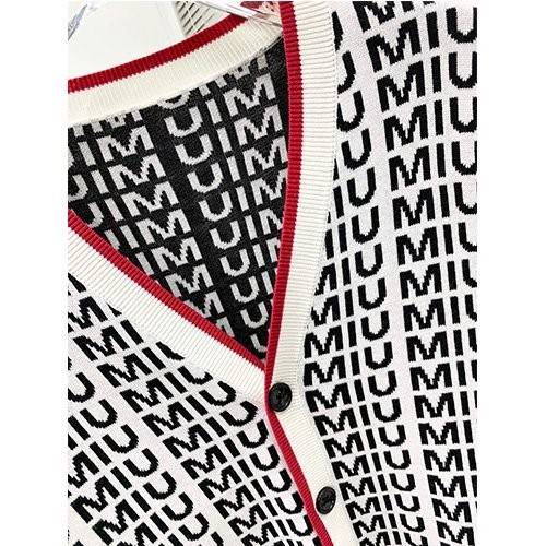 【MIU MIU】メンズ レディース ニットカーディガン