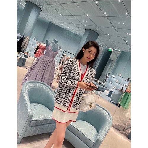 【MIU MIU】メンズ レディース ニットカーディガン