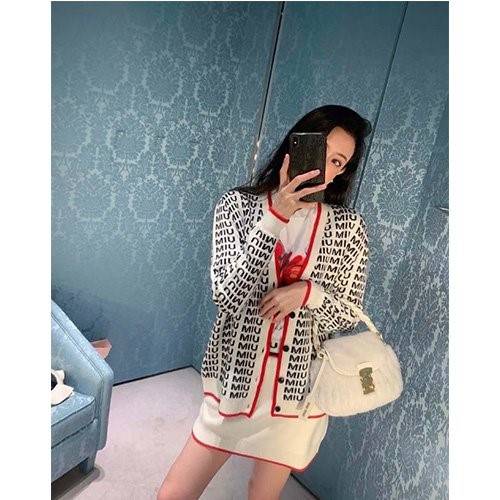 【MIU MIU】メンズ レディース ニットカーディガン