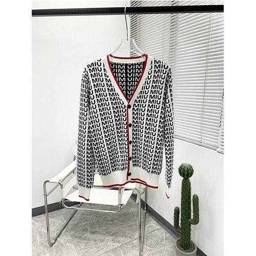 【MIU MIU】メンズ レディース ニットカーディガン