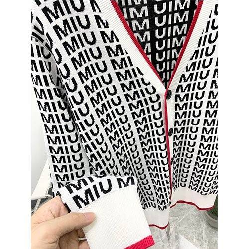 【MIU MIU】メンズ レディース ニットカーディガン