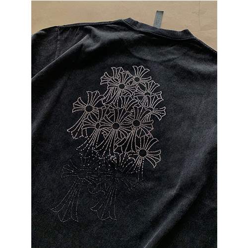 クロムハーツ偽物メンズ レディース 半袖Tシャツ