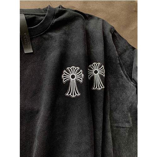 クロムハーツ偽物メンズ レディース 半袖Tシャツ