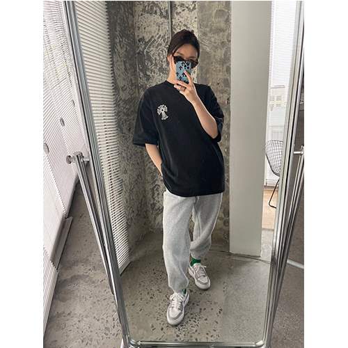 クロムハーツ偽物メンズ レディース 半袖Tシャツ