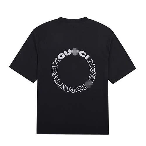 【バレンシアガ】×【グッチ】メンズ レディース 半袖Tシャツ 