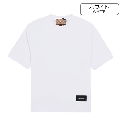 【バレンシアガ】×【グッチ】メンズ レディース 半袖Tシャツ 