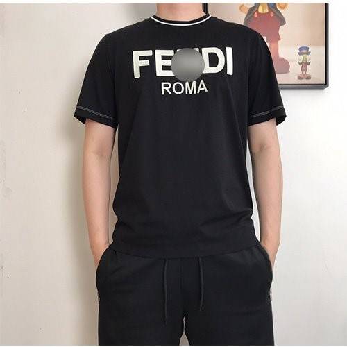 【フェンディ】メンズ レディース 半袖Tシャツ   