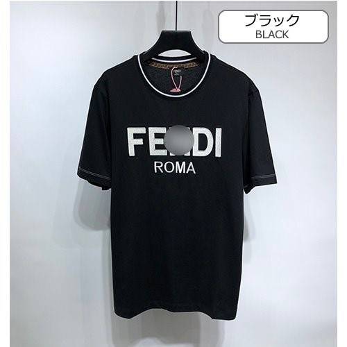 【フェンディ】メンズ レディース 半袖Tシャツ   