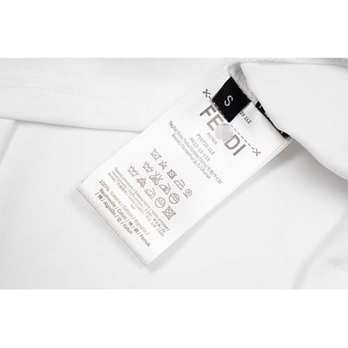 【フェンディ】メンズ レディース 半袖Tシャツ 